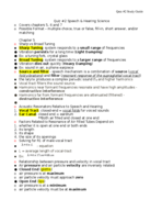 Final Quiz 2 Speech & Hearing Science
