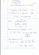 Physics Alternating Currents