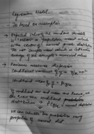 Regression model