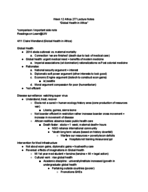 Africa 277: Week 12 Lecture Notes