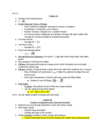 General Chemistry 1 Week 11 Notes