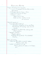 Animal Physiology Week 9 Lecture Notes: Dr. Prien