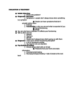 Evaluation & Treatment
