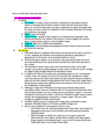 Final Exam Study Guide