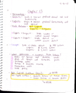 Econ 203: Week 12 Notes