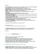 Introduction to Micro (Final study guide)