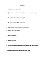 Media and Society Final Exam Quiz