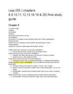 LEJA255 Completed Study Guide