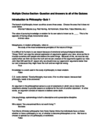 Ethics Final Study Guide 