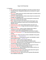 Finance Test #4 Study Guide