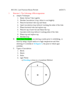 MIC 301 Lab Practical Exam Review
