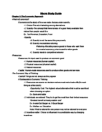 Macroeconomics Study Guide