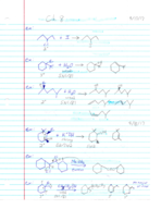 Organic Chemistry 1 week 12 lecture notes: Dr. White