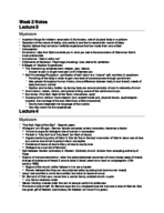 2C Week 2 Notes