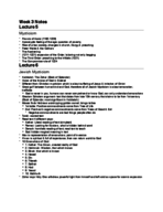 2C Week 3 Notes