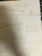 Class Notes for last class