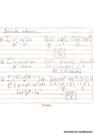 Calculus notes week 13 - Substitution Rule 