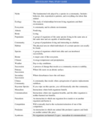 BIO 4416 Final Study Guide