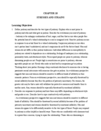 HD 462 Final Exam Study Guide