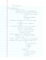 Animal Physiology Week 13 Lecture Notes: Dr. Prien