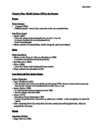 History of Film Week 12 Notes