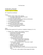 Art History 201 Final Study Guide