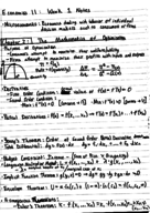 Econ 11- Week 1 Notes