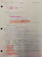 PS116 Study Guide on Optics (Final)