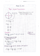 MAT205 - Week Eight Notes