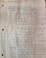 CH. 1-3 Focus Questions