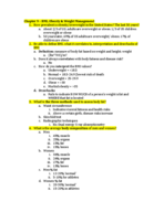 Exam 3 Study Guide 