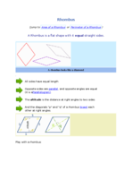 Foundations of Mathematics - Rhombus