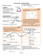 PHYS CIE A2 LEVEL