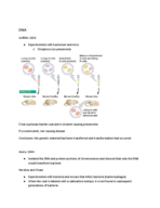 BIO 1- DNA and Genes