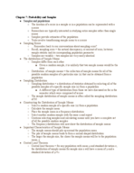 Stats I Chapter 7 notes