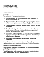 Final Study Guide
