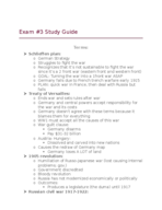 HIST 102 FINAL EXAM Study Guide