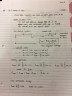 Physics 201, Week 7 Notes