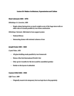 Week 8 Notes