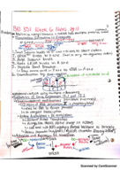 BIO 351 Week 6 Notes