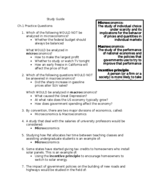 Exam 1 Study Guide