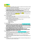 Spanish 42 Weeks 6 and 7 notes