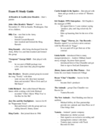 Exam 1 Study Guide