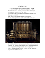 CMSC101 Week 1 notes