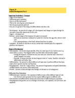 BIOL 20B Dunkin Week 6 Notes