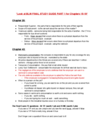 BLW FINAL STUDY GUIDE PART 2