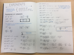 MAT122, Chapter 1, Exponents