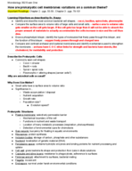 Microbiology 302: Modules 5A-6