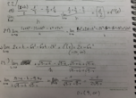 2.2 (Calculus 1) HW Session - part 1