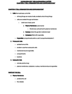 Human Biology - Chapter 4: Cell Communication and Organization